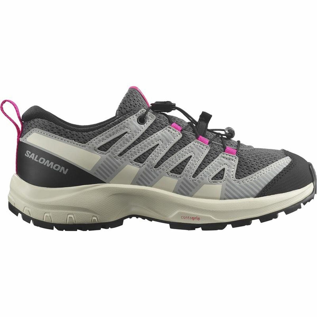 Kinder Sportschuhe Salomon Salomon XA Pro V8 Quiet Shade Dunkelgrau - AWK Flagship