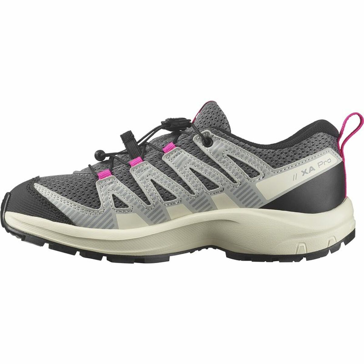 Kinder Sportschuhe Salomon Salomon XA Pro V8 Quiet Shade Dunkelgrau - AWK Flagship