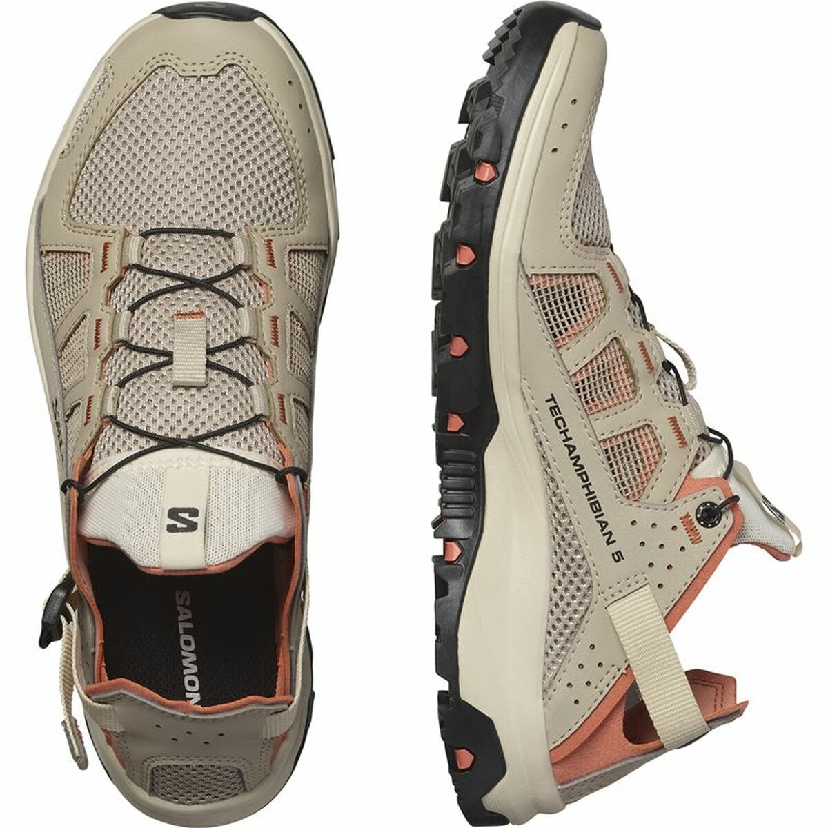 Laufschuhe für Erwachsene Salomon Techamphibian 5 Hellbraun - AWK Flagship