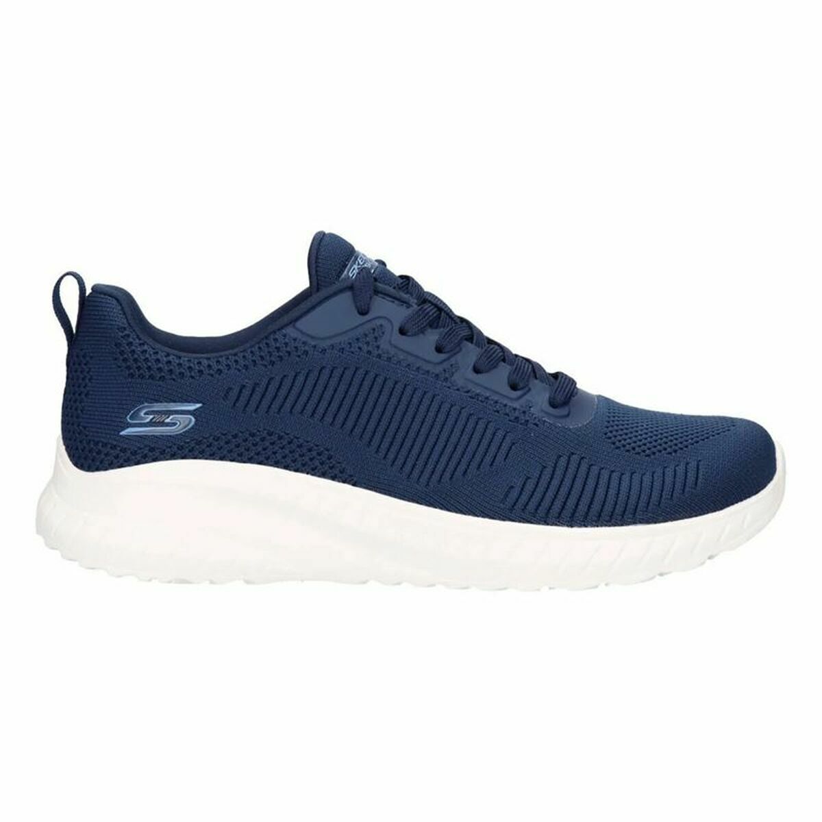 Laufschuhe für Damen Skechers Bobs Sport Squad Chaos Face Off Dunkelblau - AWK Flagship