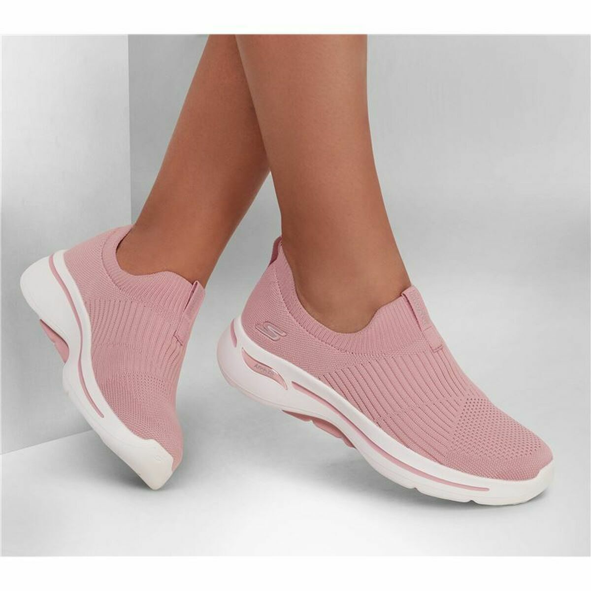 Laufschuhe für Damen Skechers GO WALK Arch Fit - Iconic Rosa - AWK Flagship