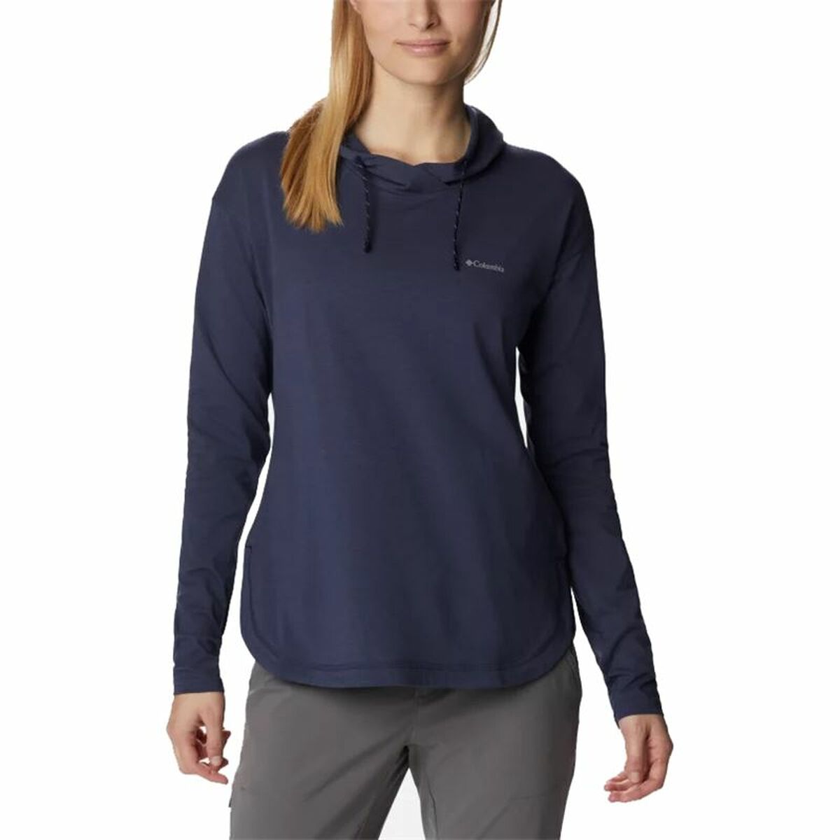 Damen Sweater mit Kapuze Columbia Sun Trek™ Marineblau - AWK Flagship