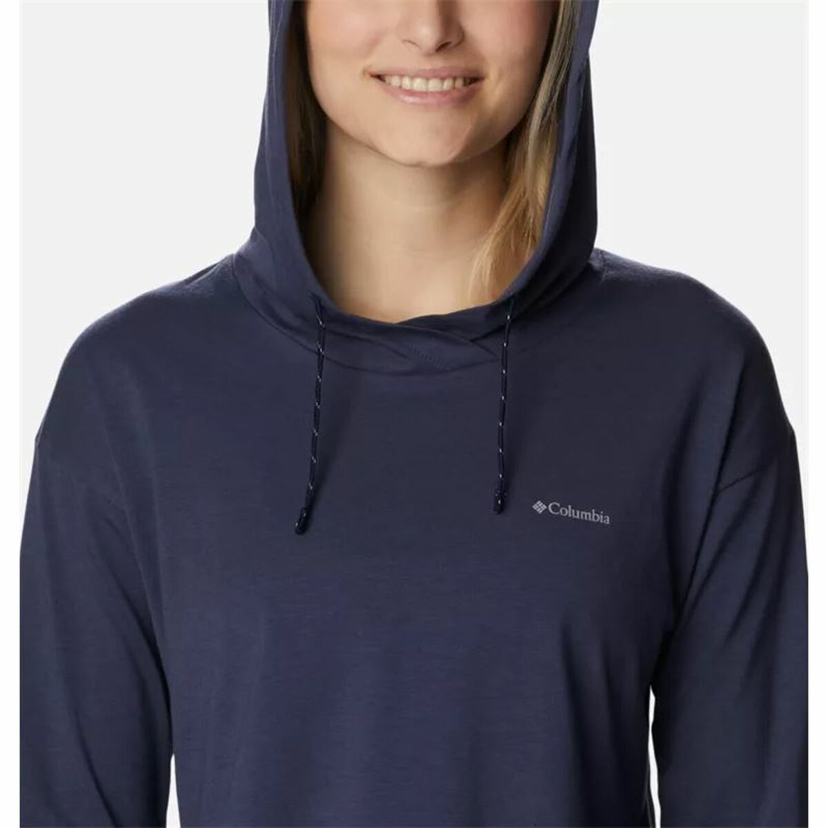 Damen Sweater mit Kapuze Columbia Sun Trek™ Marineblau - AWK Flagship