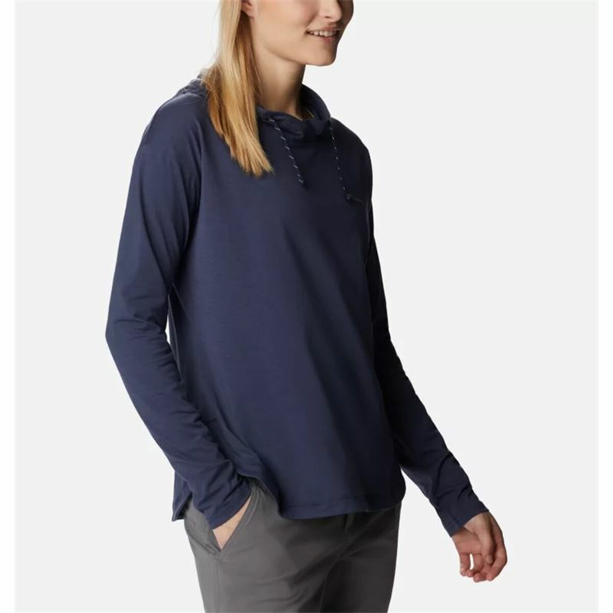 Kaufe Damen Sweater mit Kapuze Columbia Sun Trek™ Marineblau bei AWK Flagship um € 57.00
