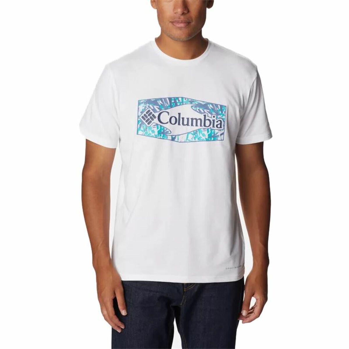 Kurzärmliges Sport T-Shirt Columbia Sun Trek™ Weiß - AWK Flagship