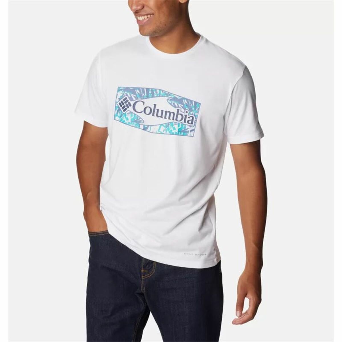 Kurzärmliges Sport T-Shirt Columbia Sun Trek™ Weiß - AWK Flagship