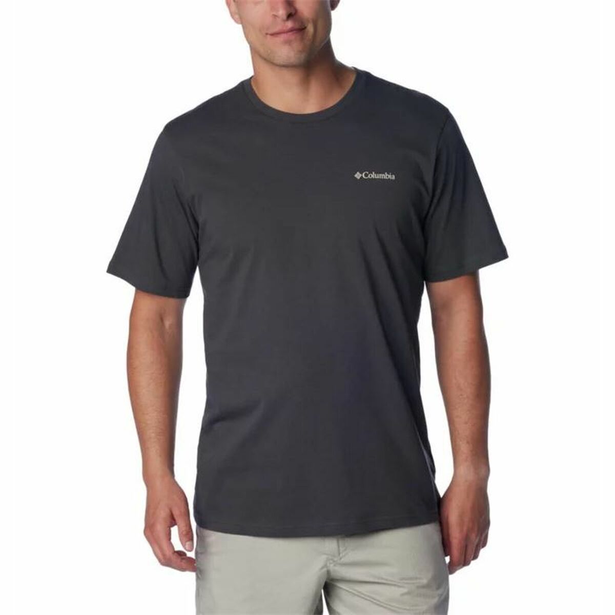 Herren Kurzarm-T-Shirt Columbia North Cascades™ Grau - AWK Flagship