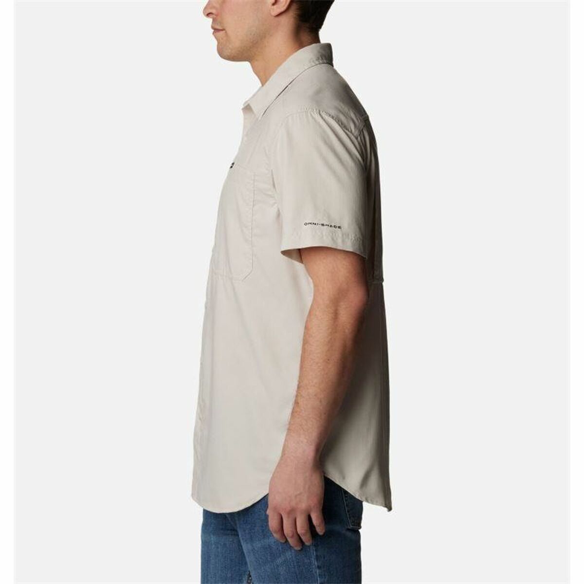 Herren Kurzarm-T-Shirt Columbia Silver Ridge™ Utility Beige - AWK Flagship