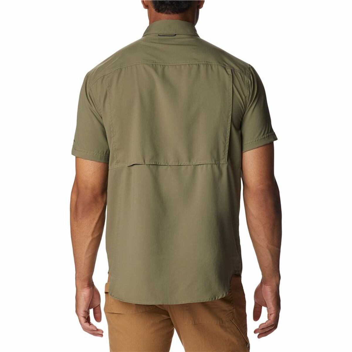 Herren Kurzarm-T-Shirt Columbia Silver Ridge™ Utility Olive - AWK Flagship