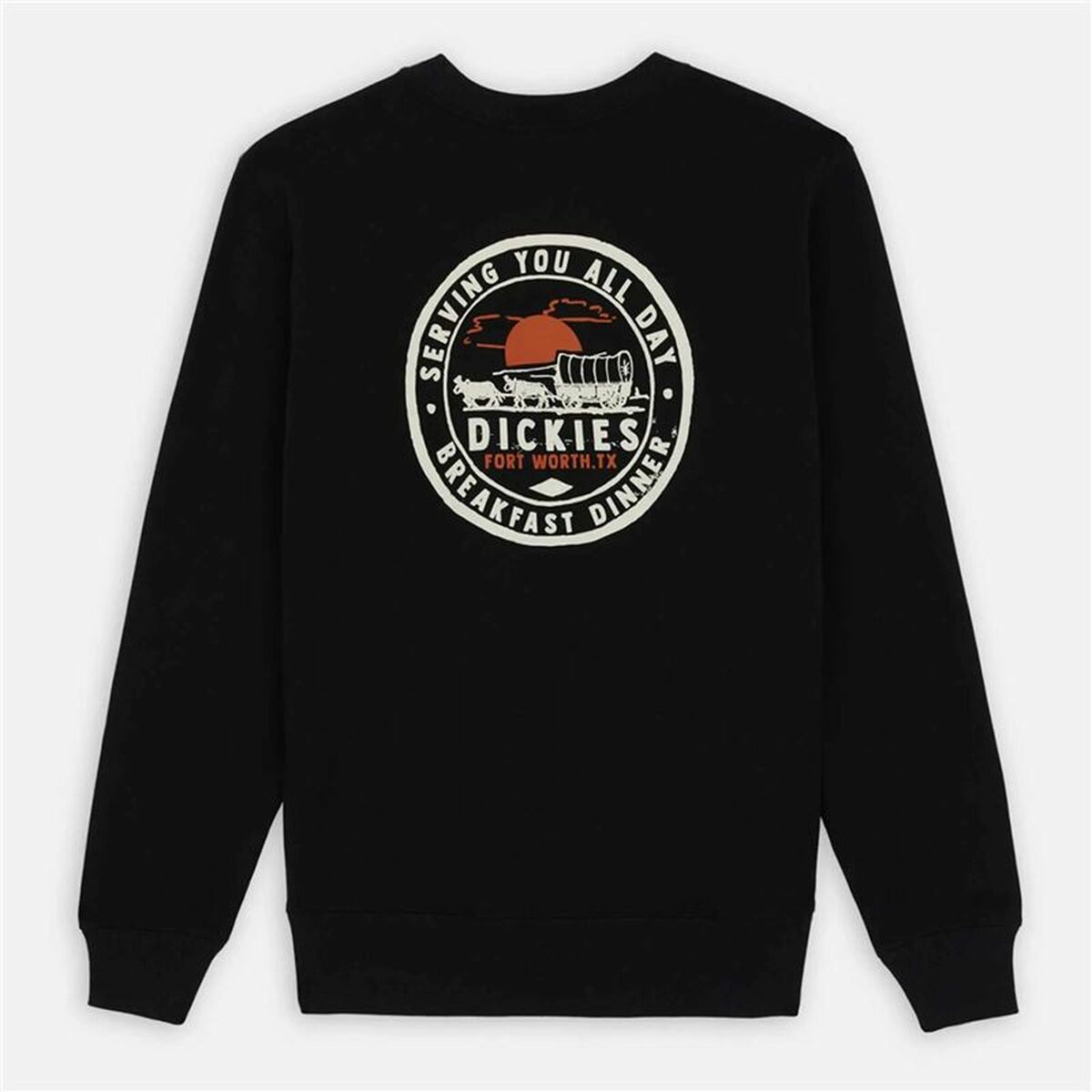 Herren Sweater ohne Kapuze Dickies Greensburg Schwarz - AWK Flagship