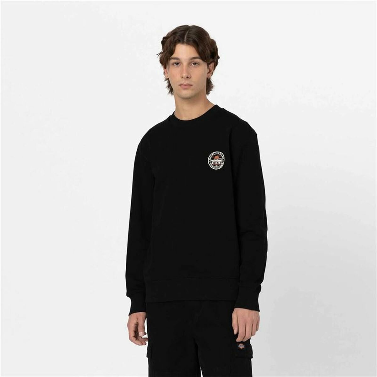 Herren Sweater ohne Kapuze Dickies Greensburg Schwarz - AWK Flagship