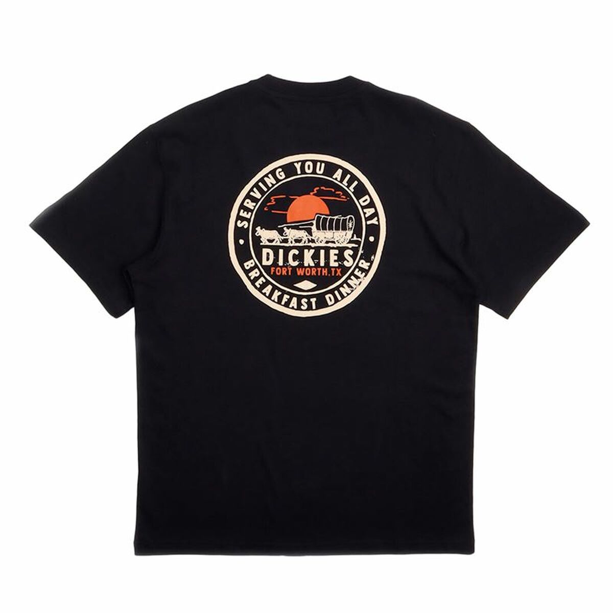 Herren Kurzarm-T-Shirt Dickies Greensburg Schwarz - AWK Flagship