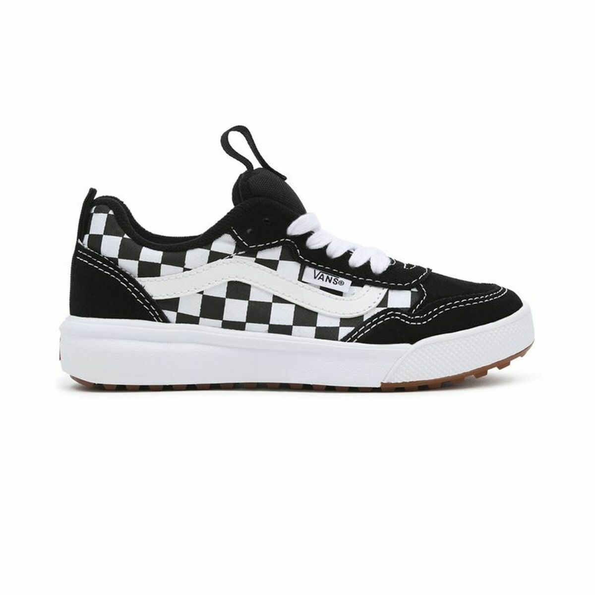 Jungen Sneaker Vans Range Exp Checkerboard Weiß Schwarz - AWK Flagship