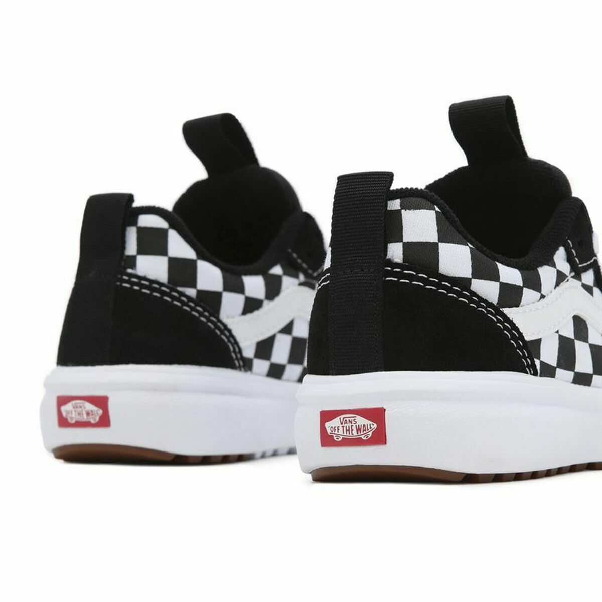 Jungen Sneaker Vans Range Exp Checkerboard Weiß Schwarz - AWK Flagship