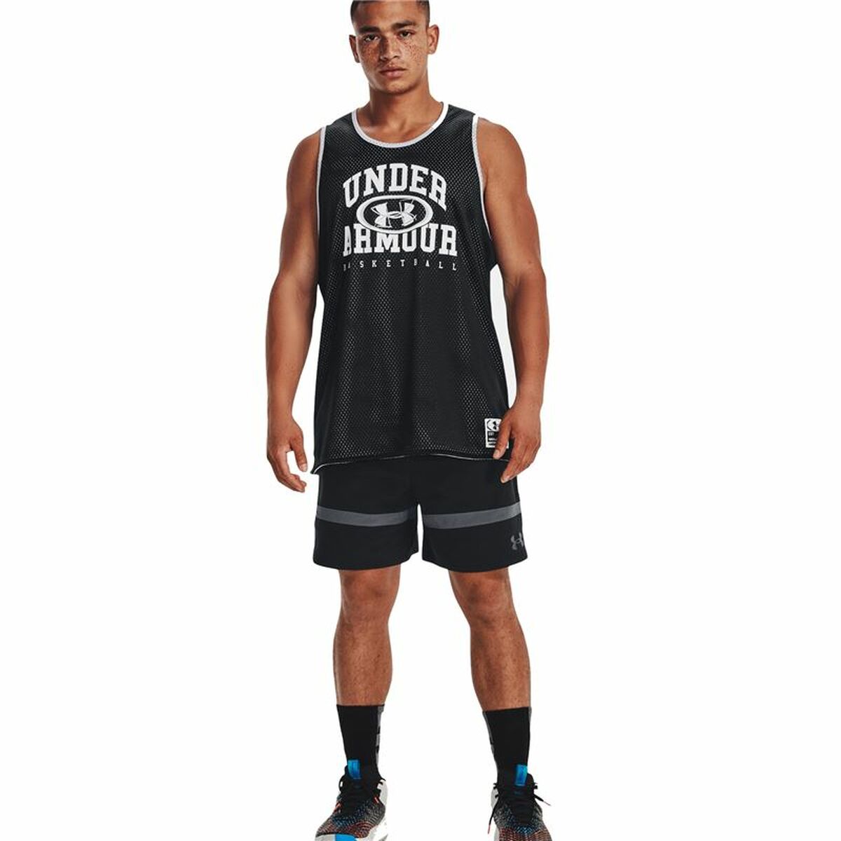 Basketballshorts für Herren Under Armour Baseline Schwarz - AWK Flagship