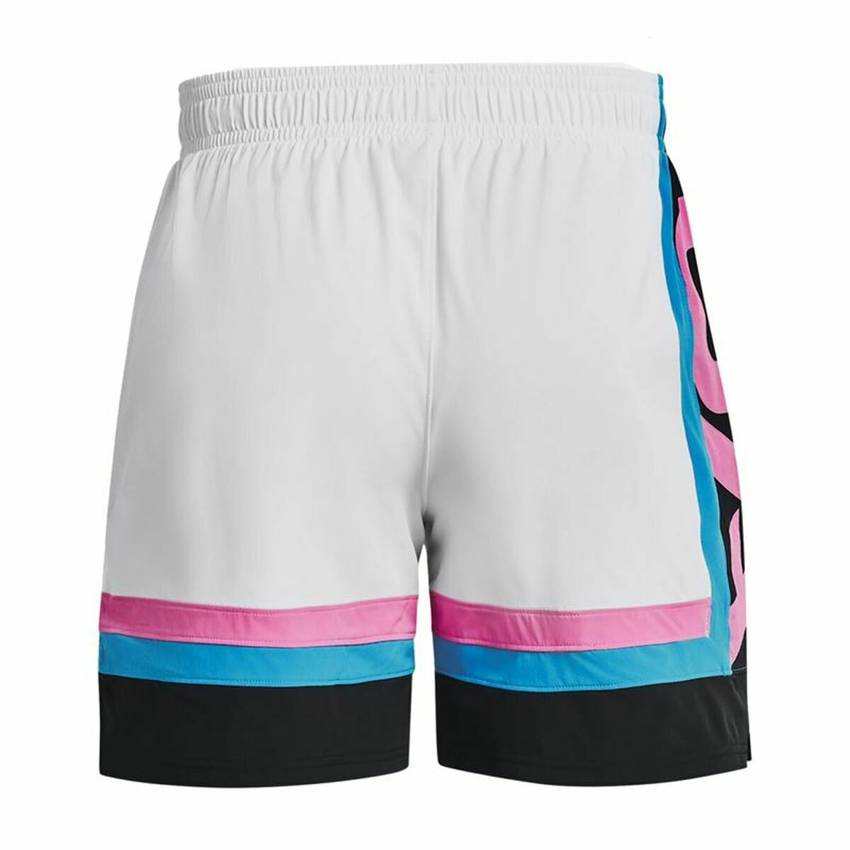 Basketballshorts für Herren Under Armour Baselin  Weiß - AWK Flagship