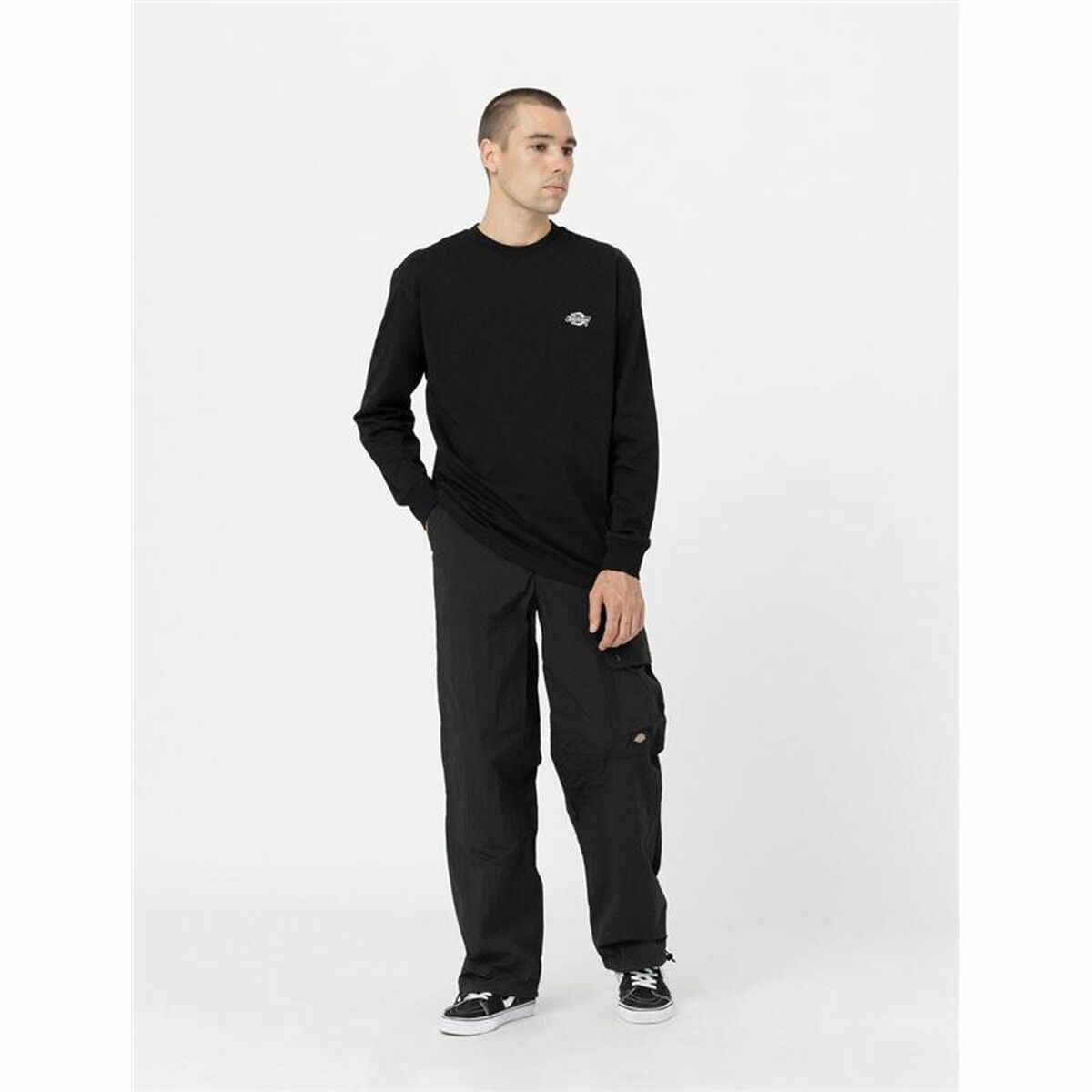 Herren Sweater ohne Kapuze Dickies Summerdale Weiß - AWK Flagship