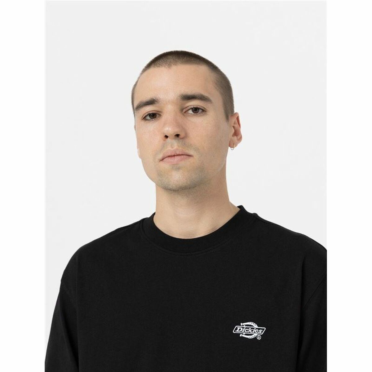 Herren Sweater ohne Kapuze Dickies Summerdale Weiß - AWK Flagship