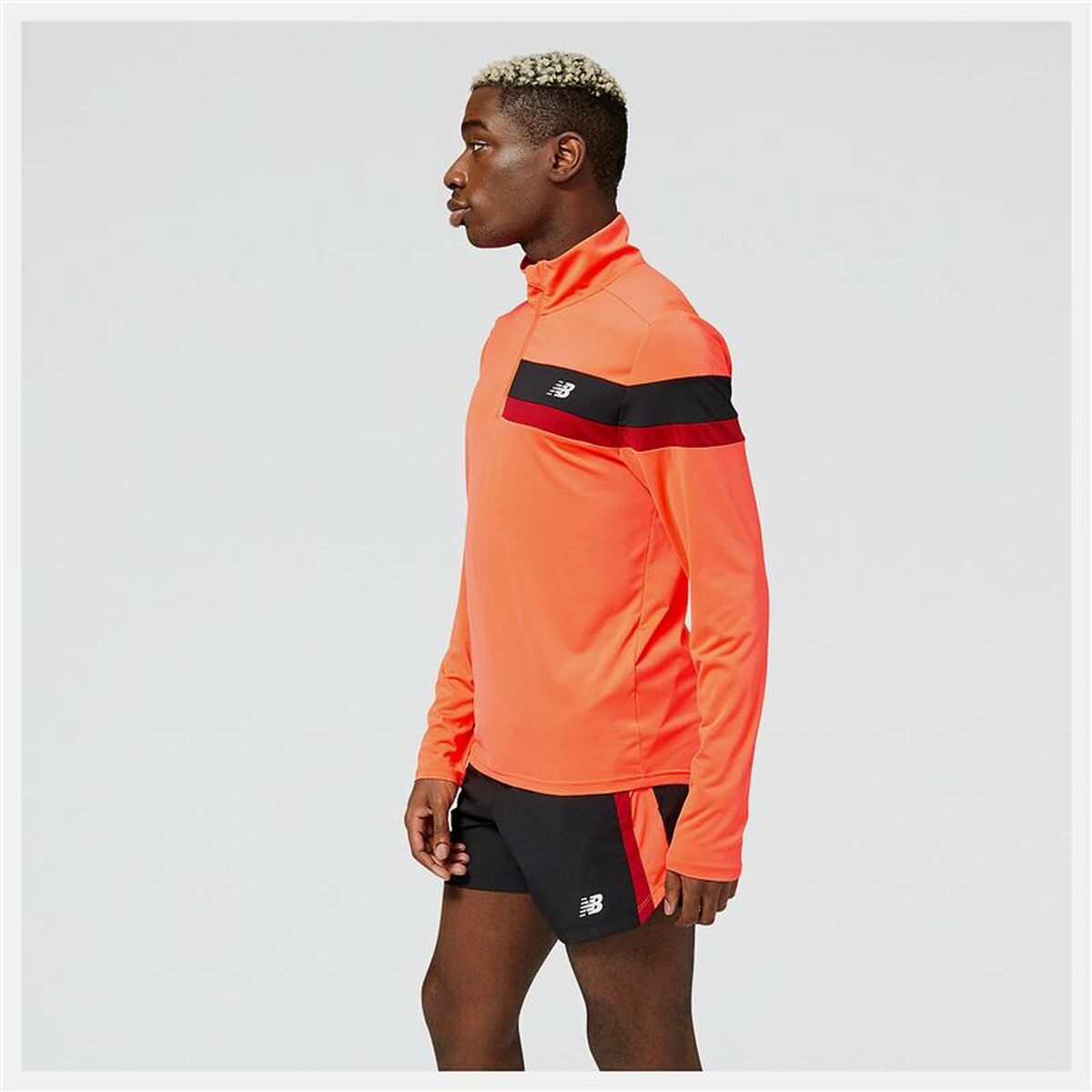 Sportjacke für Herren New Balance Accelerate Orange - AWK Flagship