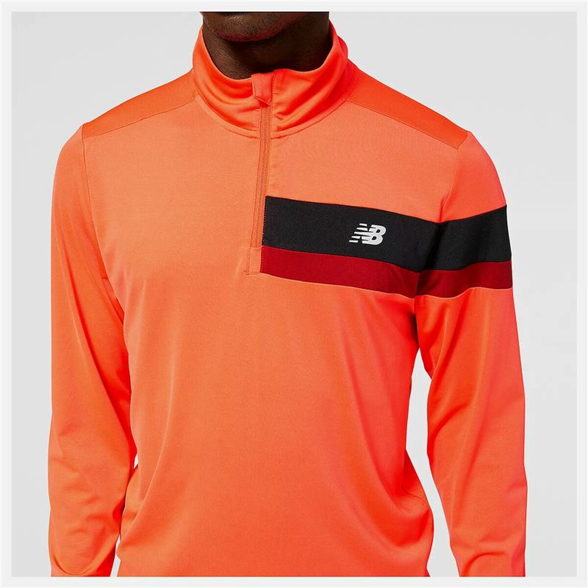 Sportjacke für Herren New Balance Accelerate Orange - AWK Flagship