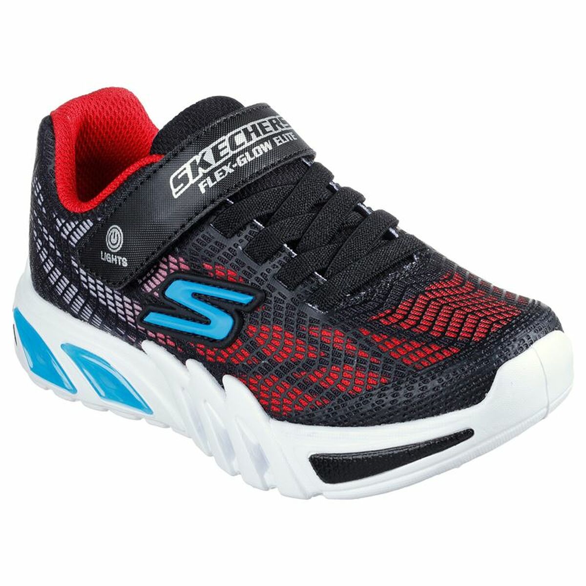 Kinder Sportschuhe Skechers Flex-Glow Elite - Vorlo Schwarz - AWK Flagship