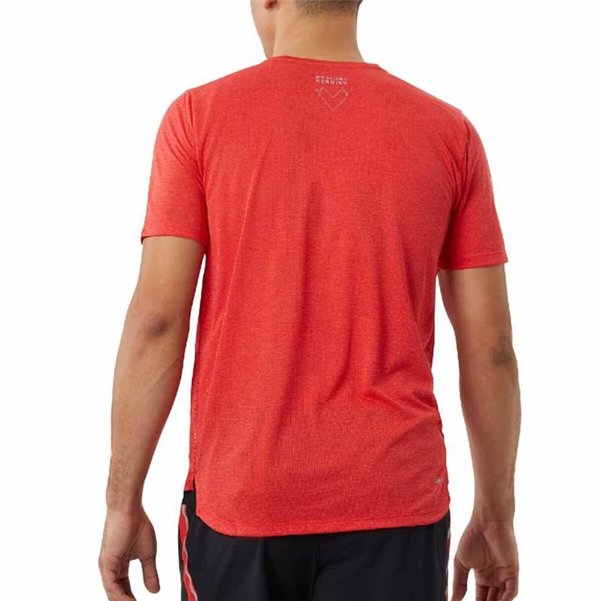 Kurzärmliges Sport T-Shirt New Balance Impact Run Orange - AWK Flagship