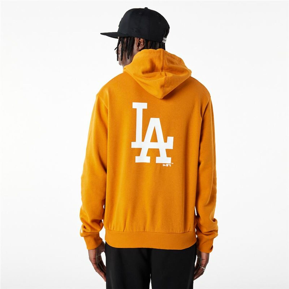 Herren Sweater ohne Kapuze New Era MLB LA Dodgers Orange - AWK Flagship