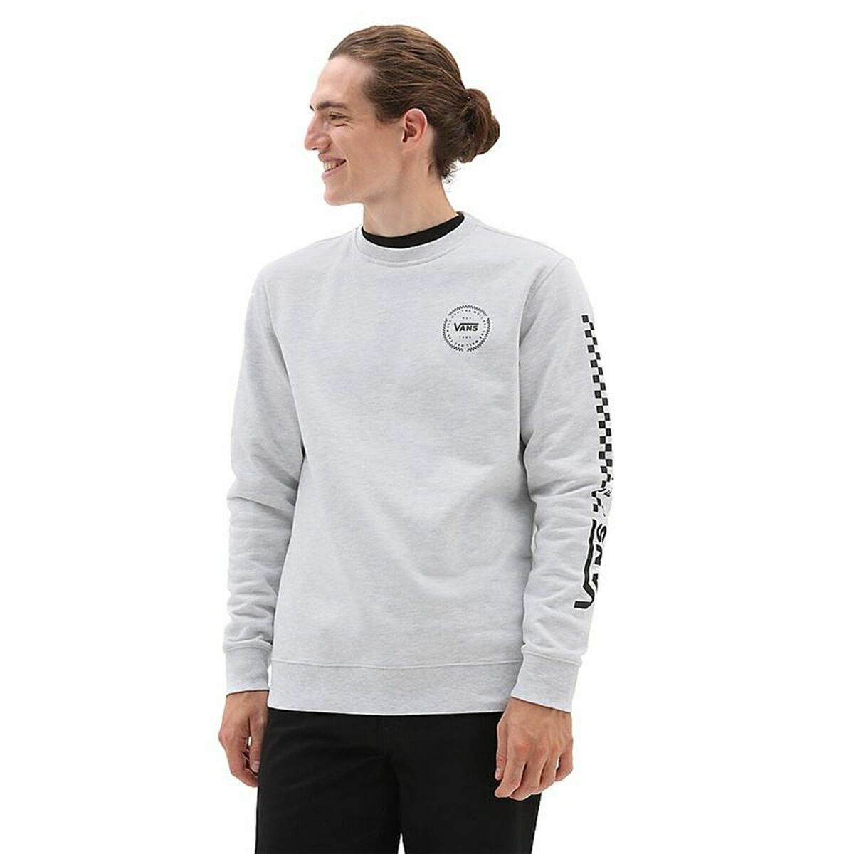 Herren Sweater ohne Kapuze Vans Orbiter Weiß - AWK Flagship