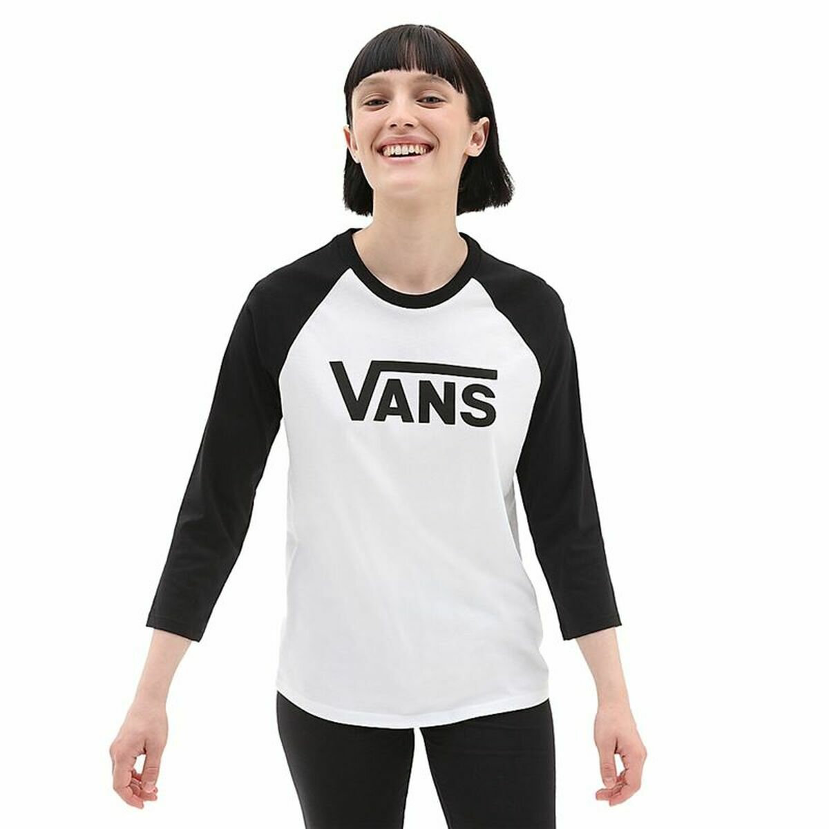 Damen Kurzarm-T-Shirt Vans  Drop V Raglan - AWK Flagship