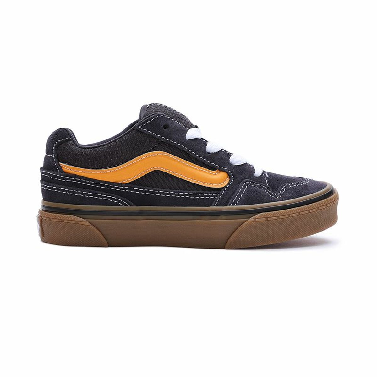 Jungen Sneaker Vans Caldrone YT Gum Schwarz - AWK Flagship