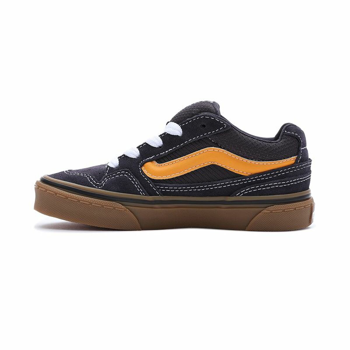 Jungen Sneaker Vans Caldrone YT Gum Schwarz - AWK Flagship