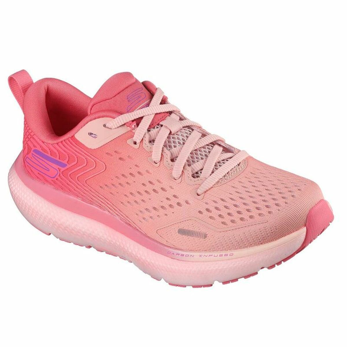 Laufschuhe für Damen Skechers Go Run Ride 11 Karmesinrot - AWK Flagship