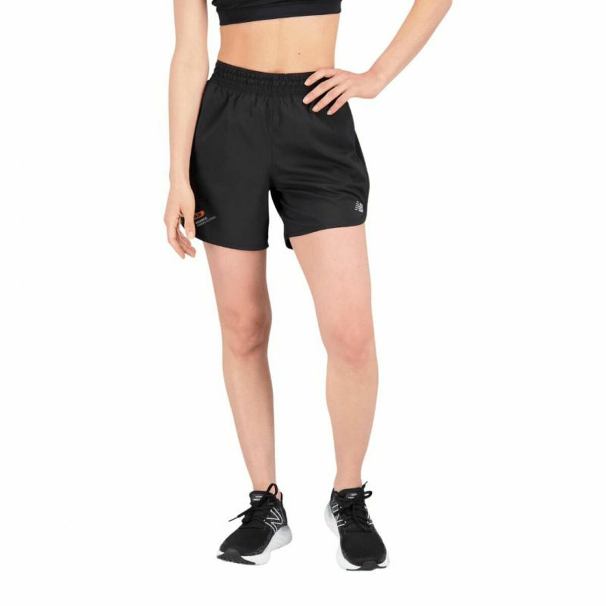 Damen-Sportshorts New Balance Accelerate 5 Schwarz - AWK Flagship