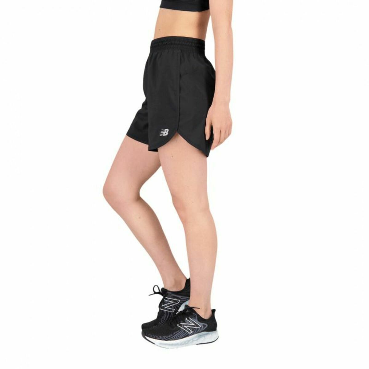 Damen-Sportshorts New Balance Accelerate 5 Schwarz - AWK Flagship