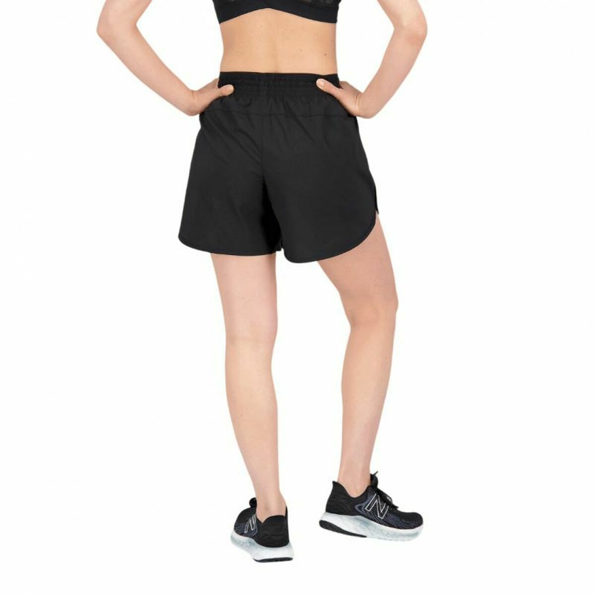 Damen-Sportshorts New Balance Accelerate 5 Schwarz - AWK Flagship