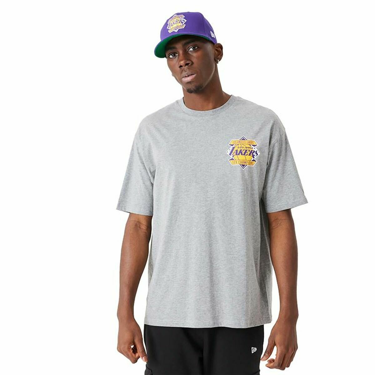 Herren Kurzarm-T-Shirt New Era Championship LA Lakers - AWK Flagship