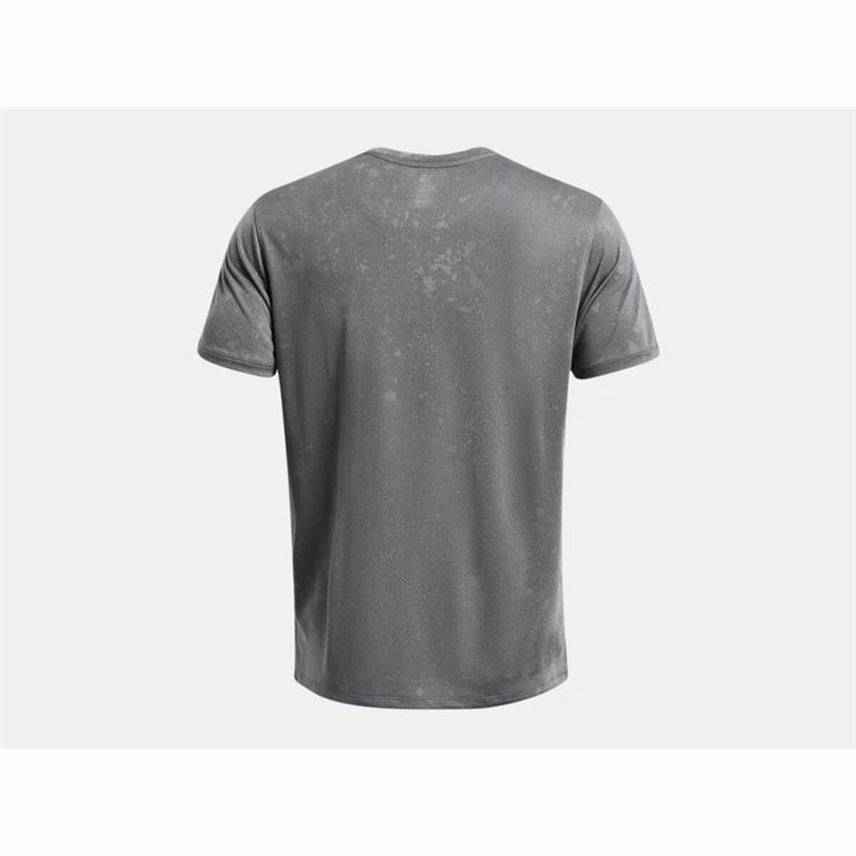 Herren Kurzarm-T-Shirt Under Armour Launch Splatter Grau - AWK Flagship