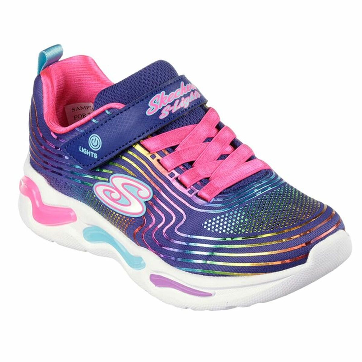 Kinder Sportschuhe Skechers Wavy Beams Blau - AWK Flagship