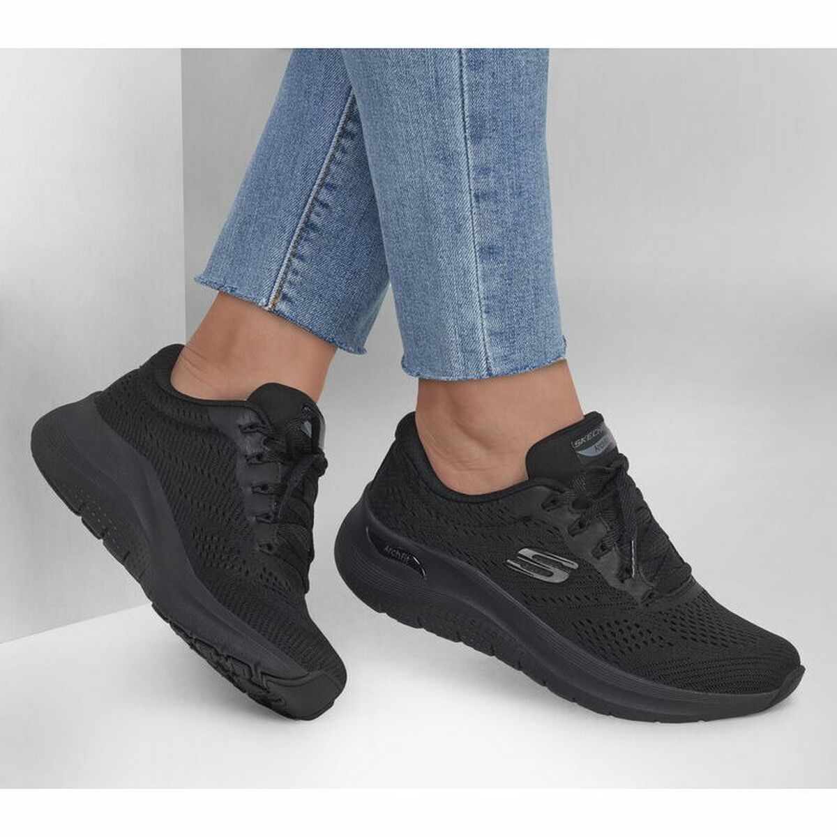 Laufschuhe für Damen Skechers Arch Fit 2.0 - Big L Schwarz - AWK Flagship