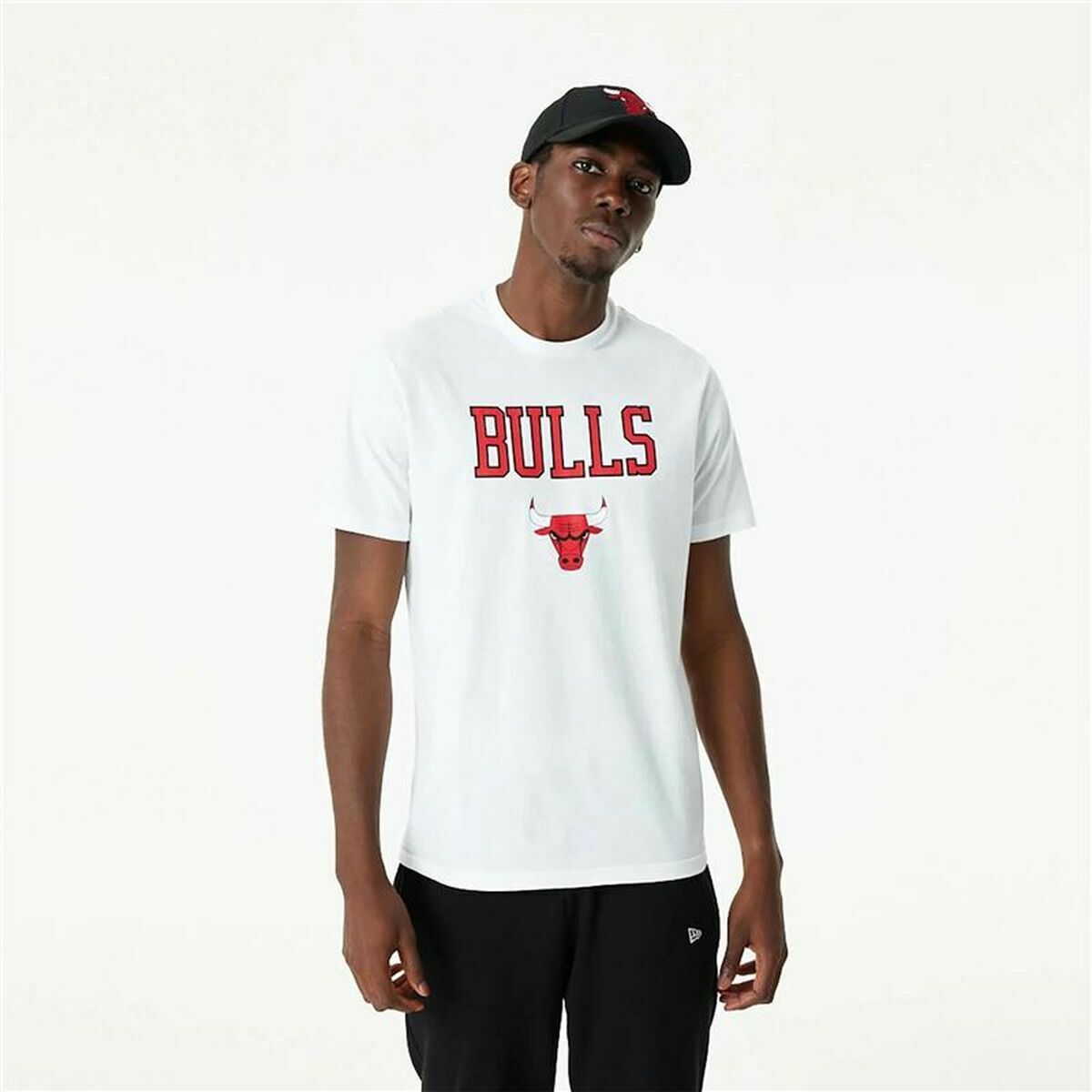 Basketball-T-Shirt New Era NBA Chicago Bulls Weiß - AWK Flagship