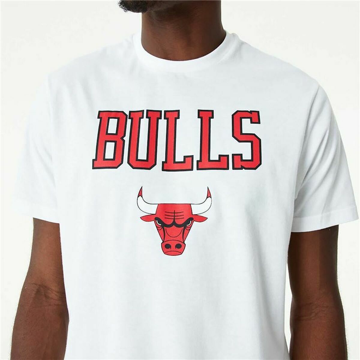 Basketball-T-Shirt New Era NBA Chicago Bulls Weiß - AWK Flagship