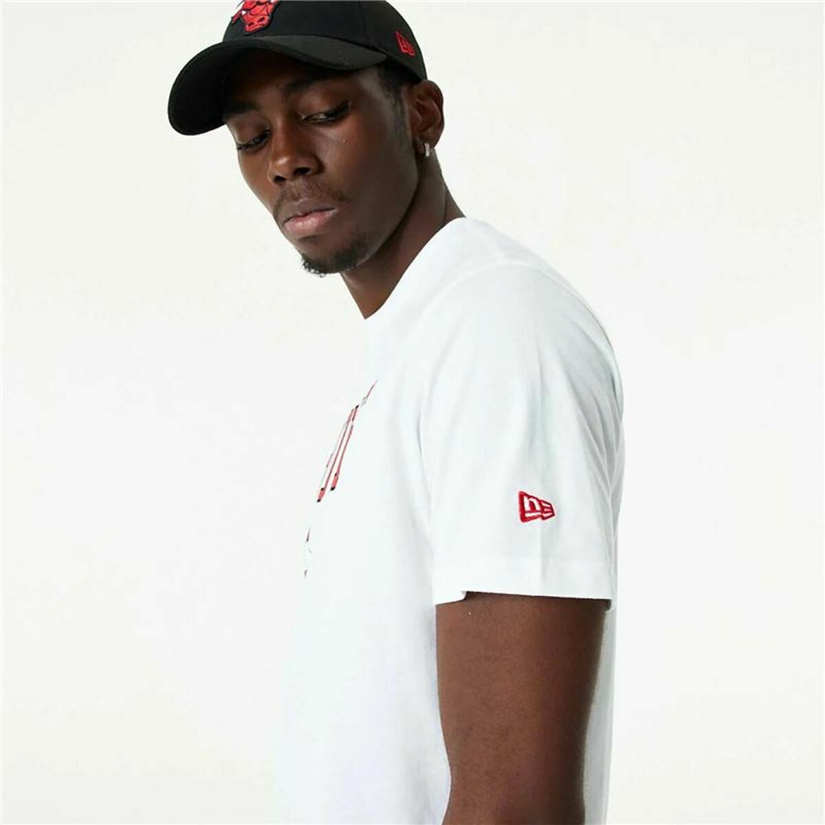 Basketball-T-Shirt New Era NBA Chicago Bulls Weiß - AWK Flagship