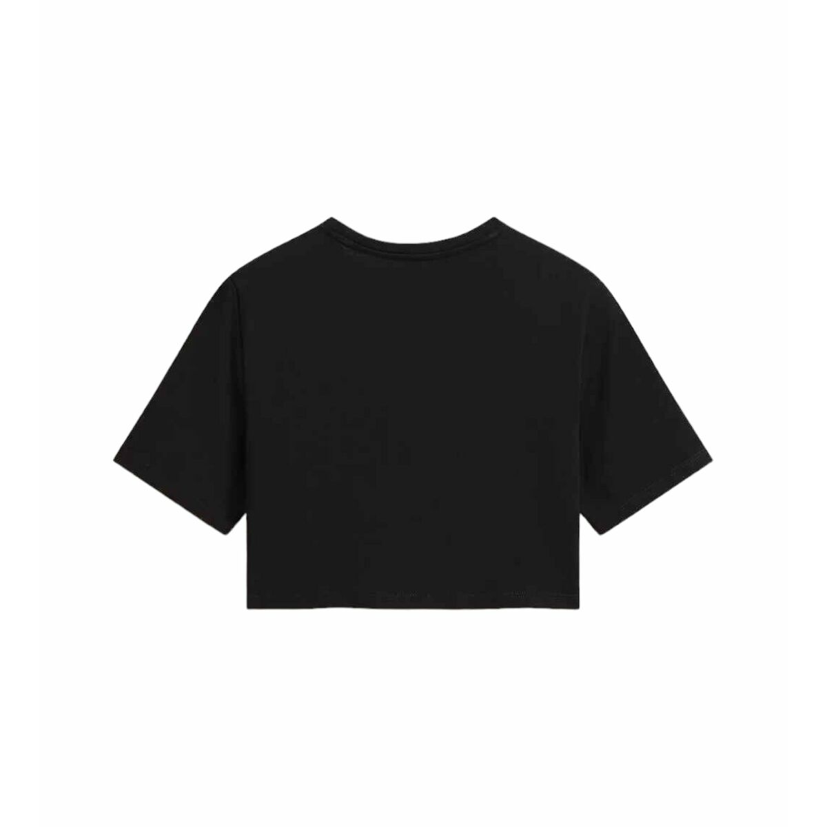 Damen Kurzarm-T-Shirt Vans GO ANYPLACE CREW CROP II Schwarz - AWK Flagship