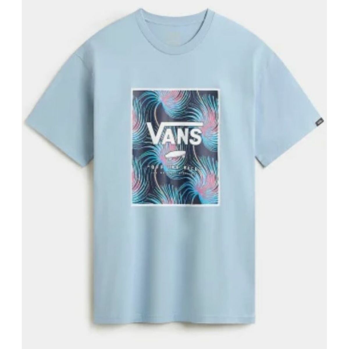 Herren Kurzarm-T-Shirt Vans MN CLASSIC PRINT BOX VN0A5E7YCZI1 Blau - AWK Flagship