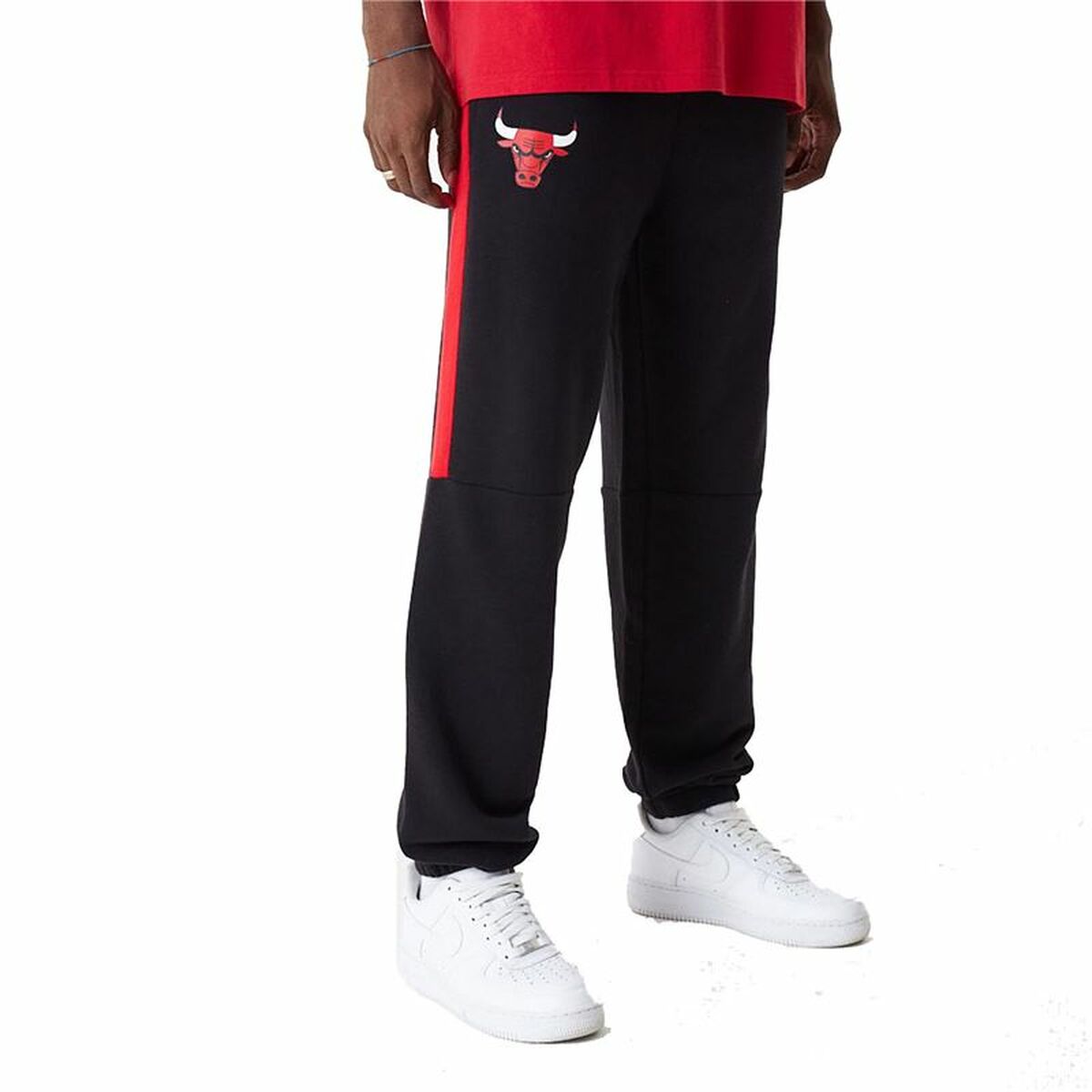 Hose für Erwachsene New Era NBA Colour Block Chicago Bulls Schwarz Herren - AWK Flagship