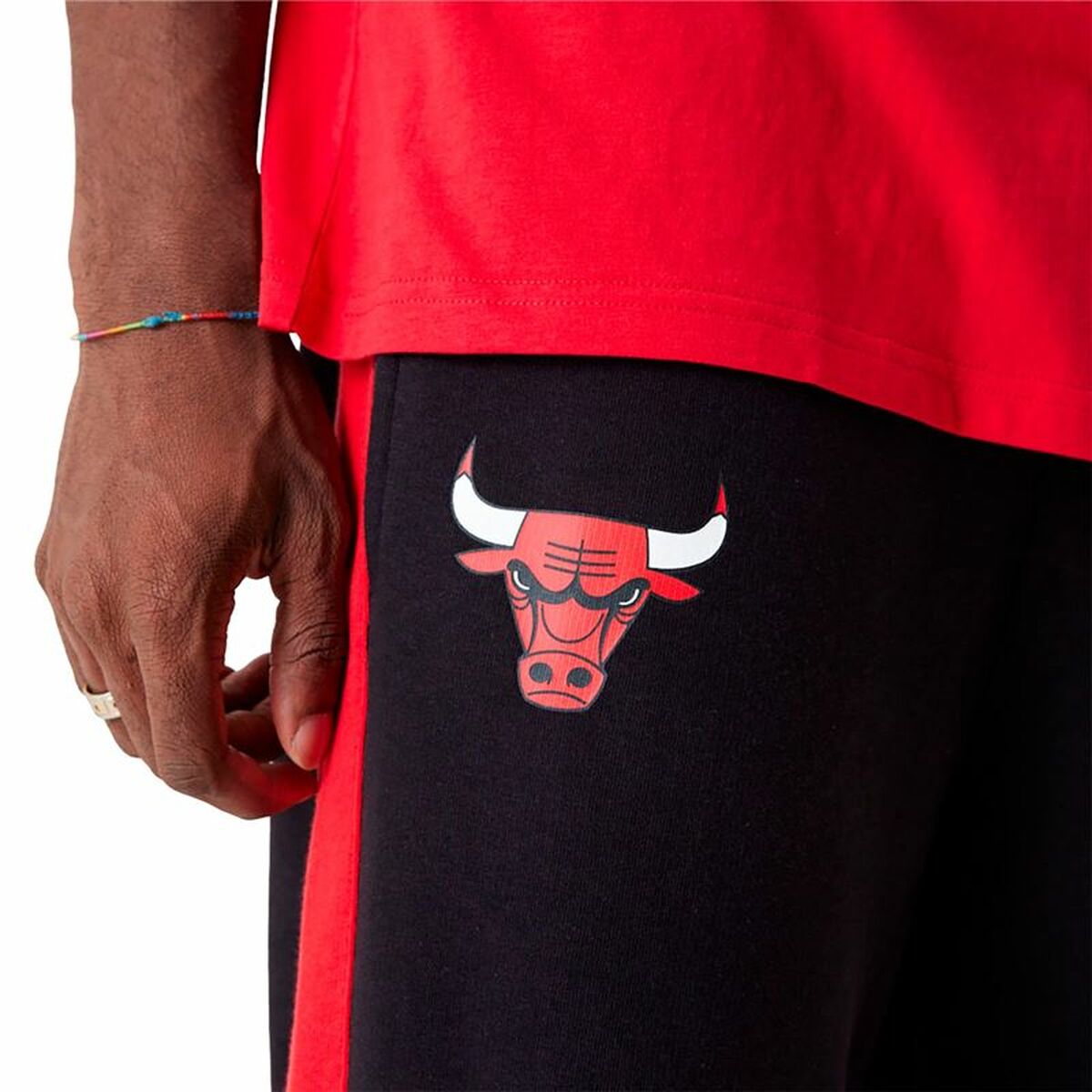 Kaufe Hose für Erwachsene New Era NBA Colour Block Chicago Bulls Schwarz Herren bei AWK Flagship um € 65.00