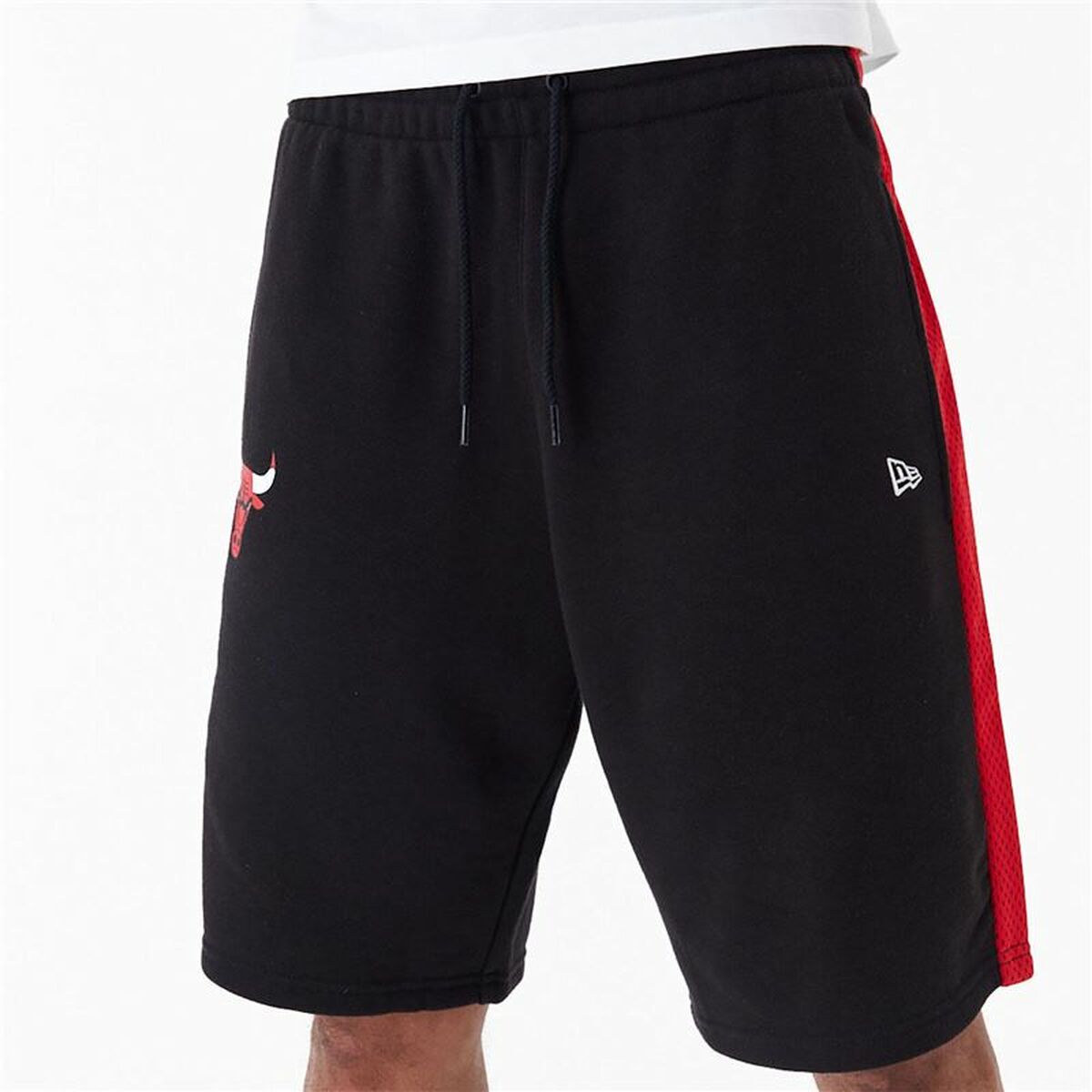 Herren-Sportshorts New Era NBA MESH PANEL OS SHORTS CHIBUL 60435477 Schwarz - AWK Flagship