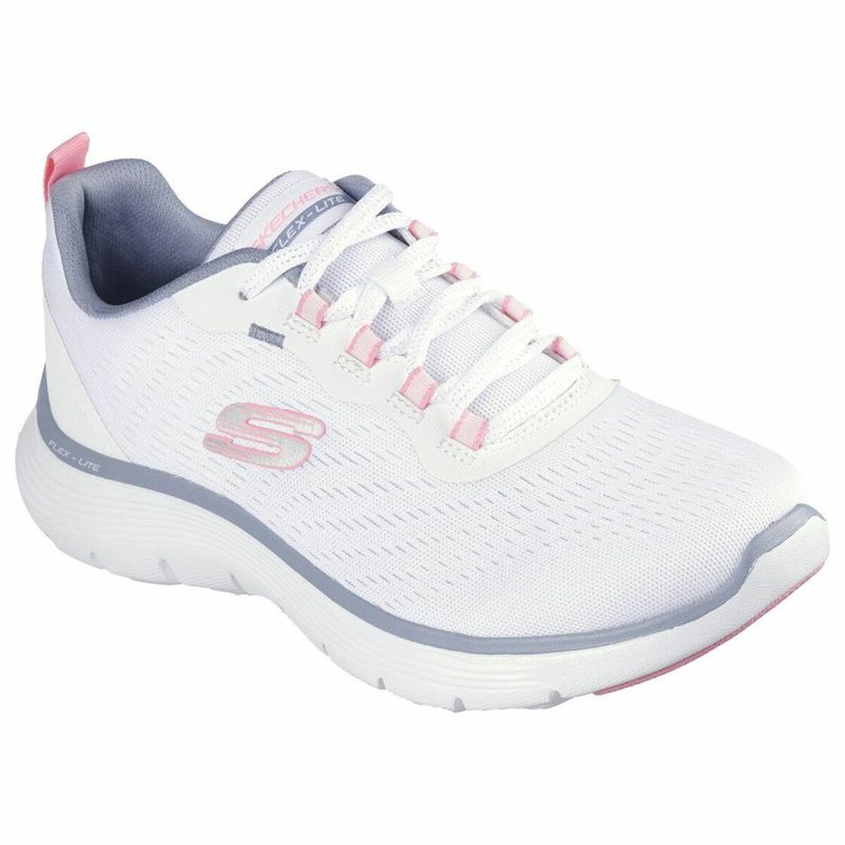 Laufschuhe für Damen Skechers Flex Appeal 5.0 Weiß Rosa - AWK Flagship