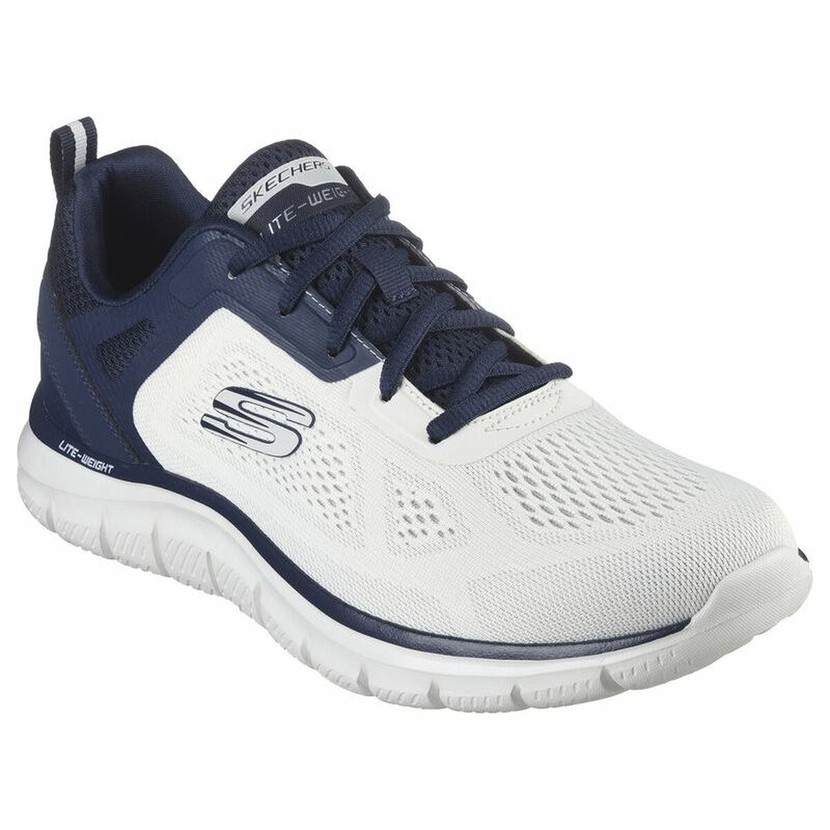 Laufschuhe für Erwachsene Skechers Track - Broader Weiß - AWK Flagship