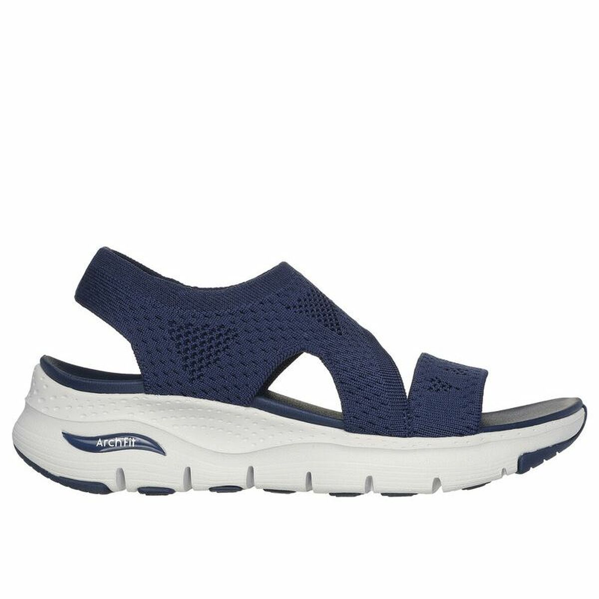 Damensandalen Skechers Arch Fit Marineblau - AWK Flagship